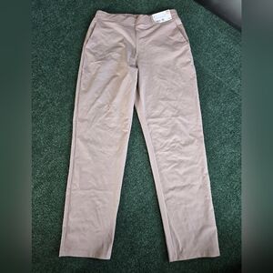 Uniqlo Beige Ultra Stretch Active Tapered Pants (Medium)